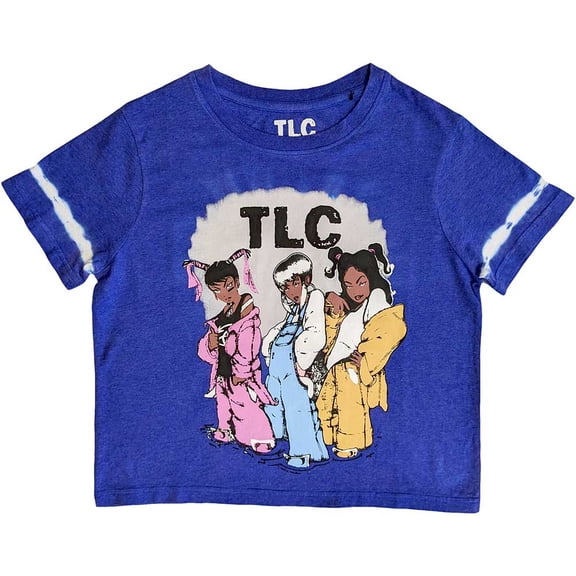 TLC Unisex Crop Top: Cartoon (Wash Collection) (Medium)