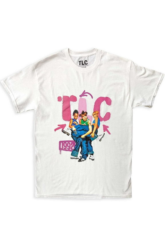 TLC Unisex T-Shirt: Kicking Group (Medium)