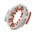 thumbnail image 1 of Nuvrek Deep Tissue Anti Cellulite Massage Roller for Fatigue Relief, Brick Red, 1 of 9