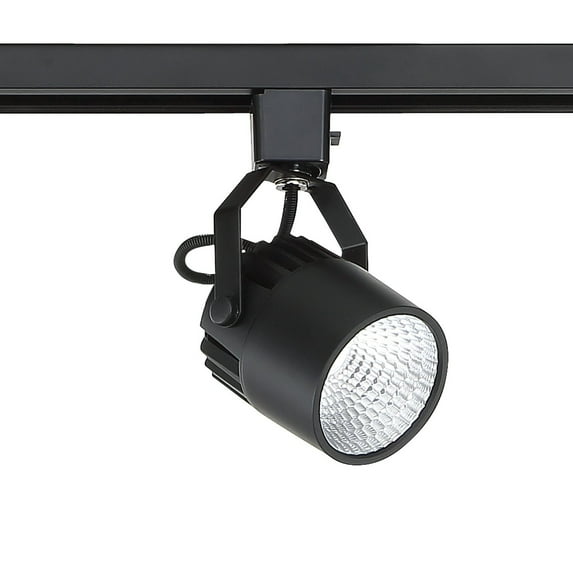 TLED-45-BLK-Kendal Lighting Inc.-10W LED Track Light Kit-6 Inches Tall and 3 Inches Wide-Black Finish