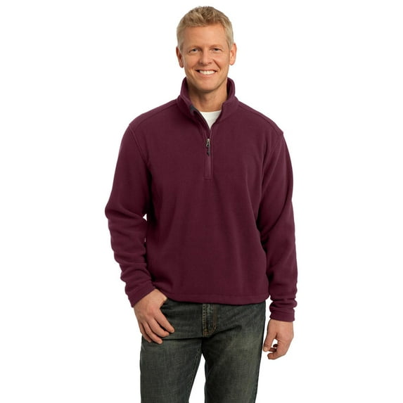 TLF218 Tall Fleece Pullover - Maroon - 2X-Large Tall
