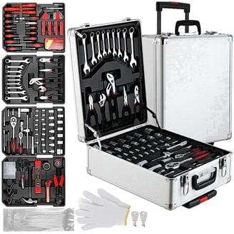 Husky 290-Piece Mechanics Tool Set, Complete Case Auto Kit