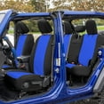 thumbnail image 1 of TLH Blue Full Neoprene Waterproof Custom Fit Seat Covers for 2018-2021 Jeep Wrangler JL 4DR, 1 of 9