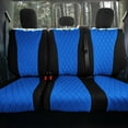 thumbnail image 1 of TLH Blue Rear Neosupreme Custom Fit Seat Covers for 2015-2020 Ford F150 XLT | Lariat | Raptor with Water Resistant Neoprene Insert, 1 of 6