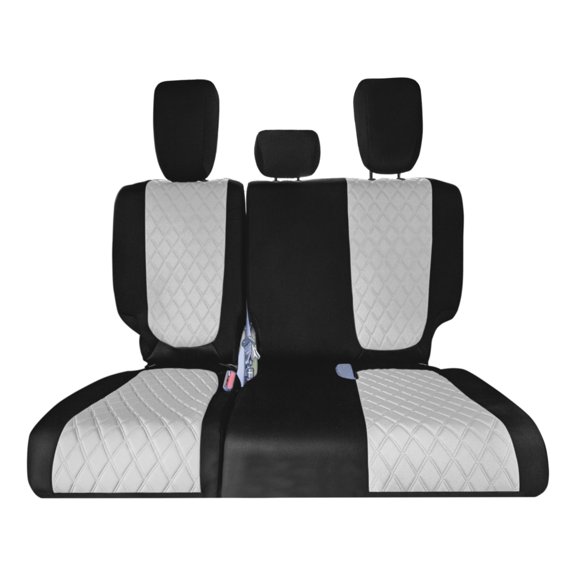 TLH Custom Fit Seat Covers for 2018–2023 Honda Odyssey, Car Seat Covers 3rd Row Only, Gray Neoprene Seat Covers, Waterproof Seat Cover, Honda Odyssey Accessories