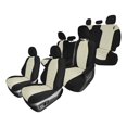 thumbnail image 1 of TLH Custom Fit Seat Covers for 2021 - 2024 Toyota Sienna, Beige Seat Covers Full Set 3 Rows for Toyota Sienna 2021 2022 2023 2024, 7 Seater Minivan Seat Covers, Neoprene, Toyota Accessories, 1 of 7