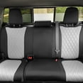 thumbnail image 1 of TLH Gray Rear Set Neoprene Custom Fit Seat Covers for 2019-2022 Chevrolet Silverado 1500 2500HD 3500HD WT | CUSTOM | LT, 1 of 5
