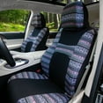 thumbnail image 1 of TLH Lavender Mesa57 Southwestern Print Car Seat Covers in Flat Cloth, Universal Fit for most Cars, Trucks, SUVs or Vans, 1 of 6