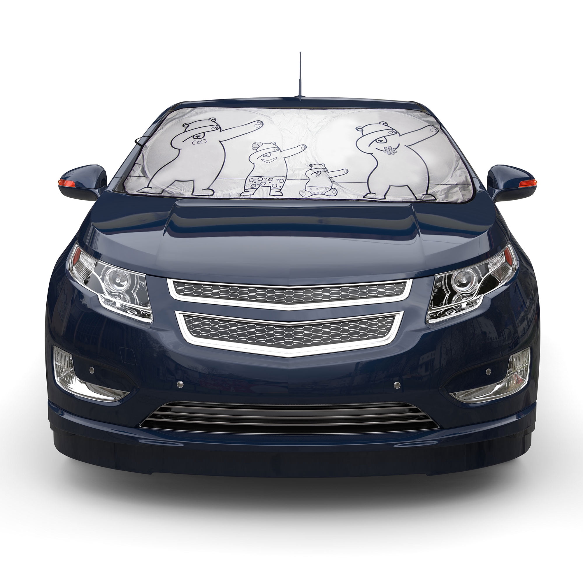 Grape Red Wine Pattern Print Car Sun Shade