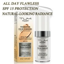 TLM Color Changing Liquid Foundation, Warm Skin Primer Nude Makeup (1 Pcs).