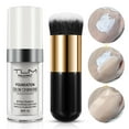 thumbnail image 1 of TLM Flawless Colour Changing Warm Skin Tone Foundation Makeup with Foundation Brush Makeup Brush,Long Lasting Waterproof Lightweight Liquid Foundation, 1 of 11