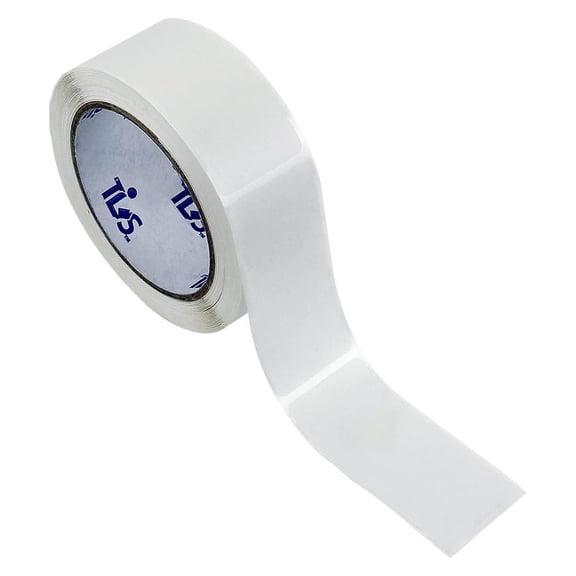 TLS Clear Non-Glare Adhesive Label Protectors 250/Roll (1 1/2"H x 3 1/4"W)