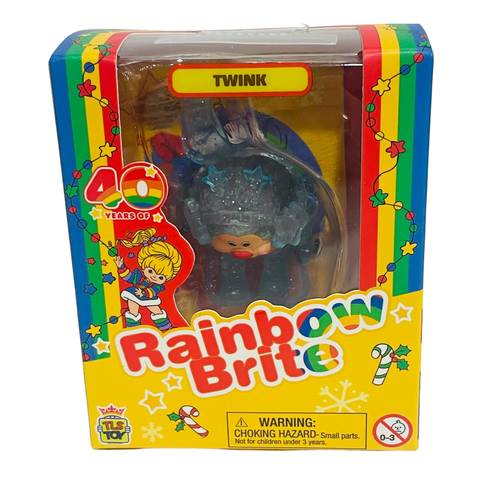 rainboWグッズ TLS Toy 40th Anniversary Rainbow Brite Twink Figure – Rare