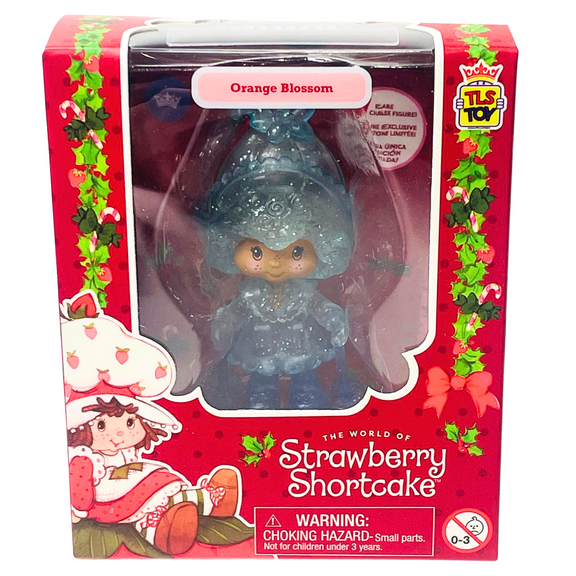 Strawberry Shortcake Holiday Collection Orange Blossom PVC Figure [Candy Cane Skis]