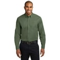 thumbnail image 1 of TLS608 Tall Men's L/S Shirt - Clover Green - 2X-Large Tall, 1 of 2
