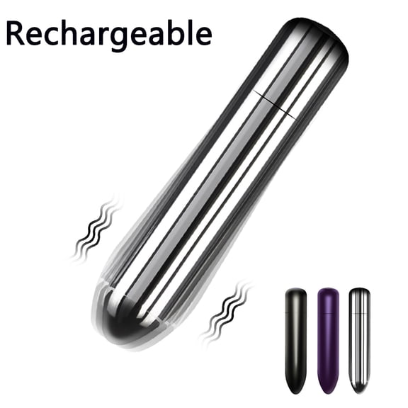 TLUDA Rechargeable Mini Bullet Vibrator, Powerful G-Spot Vibrators for Women