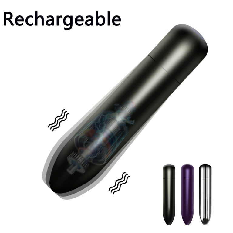 TLUDA Rechargeable Mini Bullet Vibrator, Powerful G-Spot Vibrators for Women - Walmart.com TLUDA Rechargeable Mini Bullet Vibrator, Powerful G-Spot Vibrators for Women - Walmart.com