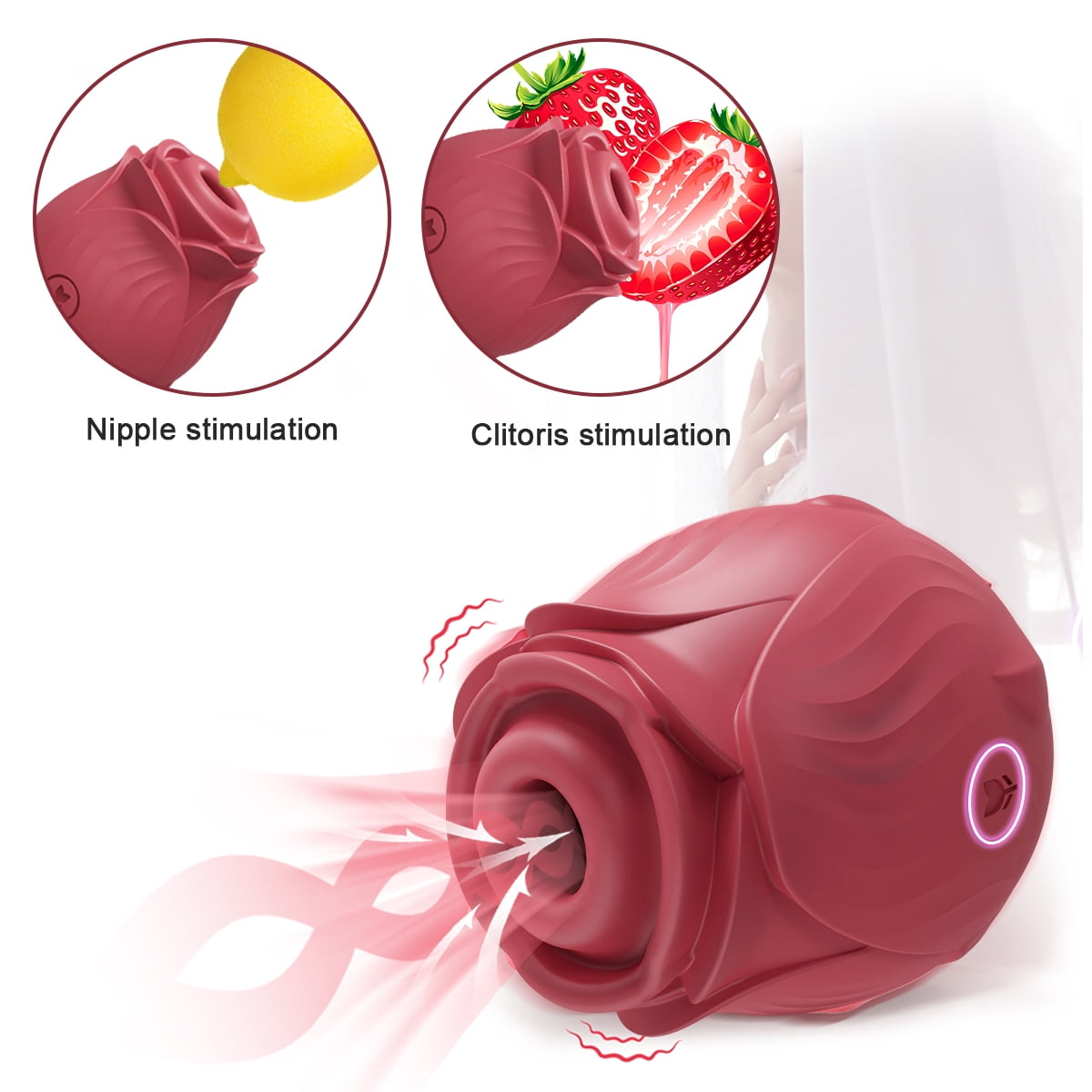 TLUDA Rose Toy Sucking Vibrator Ad…