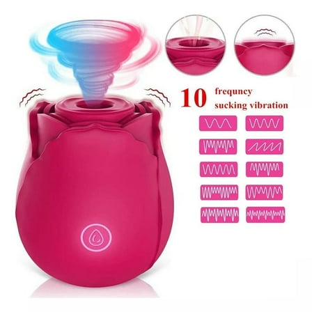 TLUDA Rose Toys Vibrator for Women, Sucking Vibrator Adult Toy