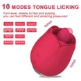 thumbnail image 1 of TLUDA Womens Rose Vibrator Tongue Licking Clitoris Stimulator Female Adults Sex Toys, 1 of 6