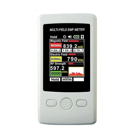 TM-190 Gauss 3-axis Magnetic Electric Field Strength Digital Electromagnetic Radiation Detector