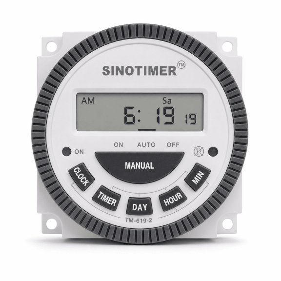 TM-619-2 Multipurpose Programmable Digital Timer With Remove Battery Input 220V