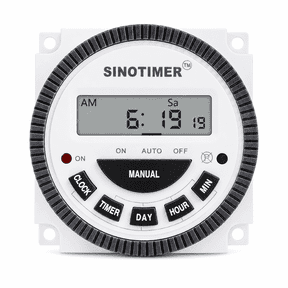 TM-619-3 sinotimer Multipurpose Programmable Digital Timer With Remove Battery Input 24V