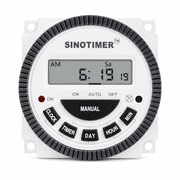 TM-619-3 sinotimer Multipurpose Programmable Digital Timer With Remove Battery Input 24V