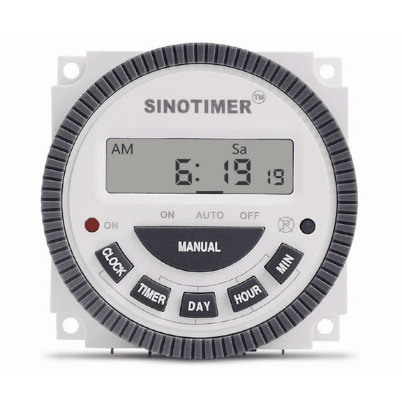TM-619-3 Multipurpose Programmable Digital Timer With Remove Battery Input 24V