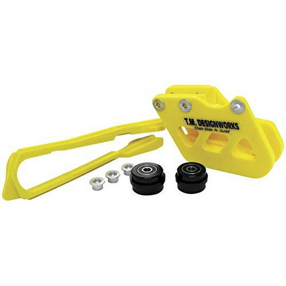 TM Designworks Factory 2 Chain Guide Yellow RM RMZ WR YZ