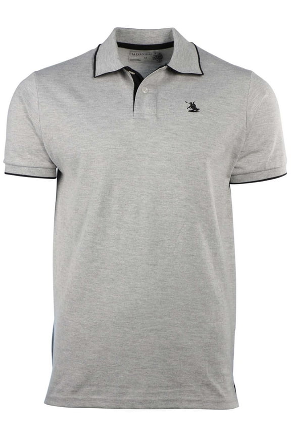 TM Exposure Men's Color Contrast Polo Shirt