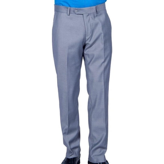 TM Exposure Men's Premium Slim Fit Dress Pants Slacks