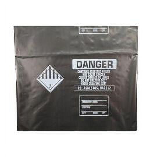 TM Poly 33 X 50 Black 6 mil Polyethylene Disposal Bag 75 Bags/Roll (2 Rolls)