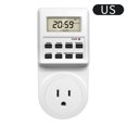 TM03 Digital Timer Switch Socket Electronic Kitchen Timer Outlet 12/24