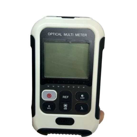 TM570 Optical Power Meter With Red Light, 3 In 1 Machine, Optical Fiber Tester, Network Cable Test, LED Lighting ,High Precision Diagnostic