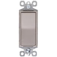 thumbnail image 1 of TM870NICC10 Grounded Single Pole Switch, 15A, Nickel, 1 of 1