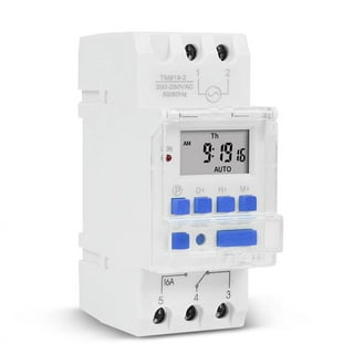 Digital LCD Power Weekly Programmable Timer Relay Switch CN101A AC 110V 16  Amp SPST