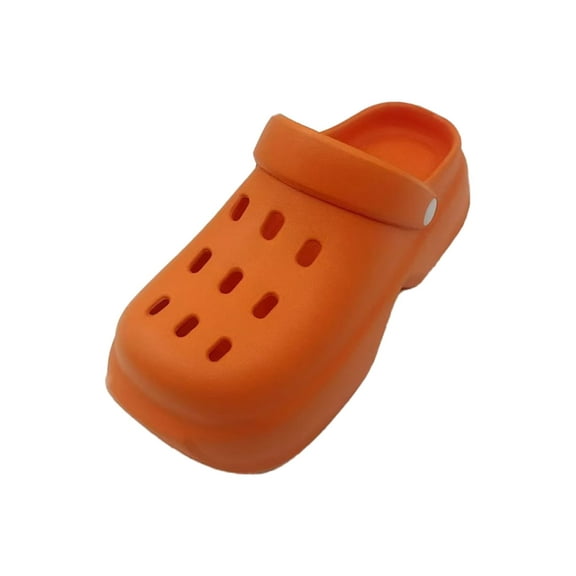 TMA EYES Women's Casual One-piece Thick-soled Slip-on Outdoor Sandals