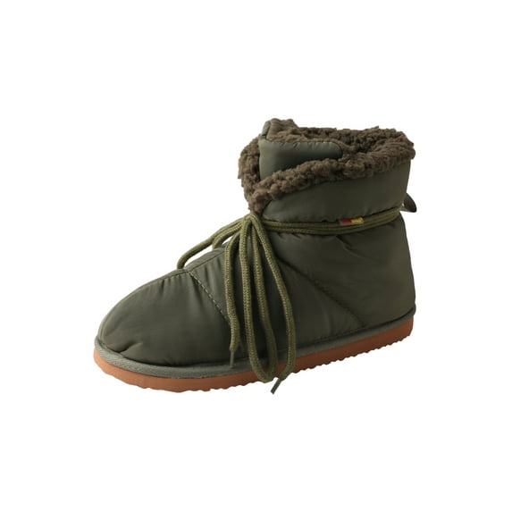 TMA EYES Fleece And Thickened Waterproof And Warm Snow Boots