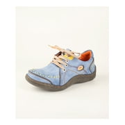 TMA EYES Hand Stitching Leather Womens Sneaker