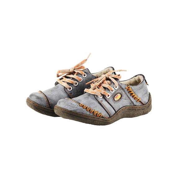 TMA EYES Hand - stitched Laced Shoes