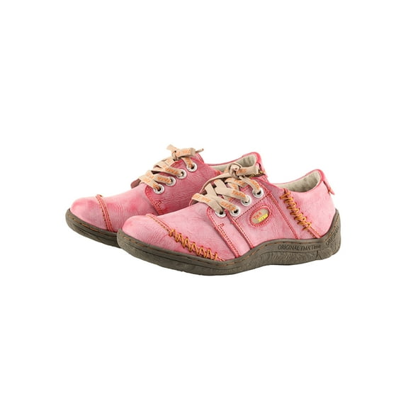TMA EYES Hand - stitched Laced Shoes