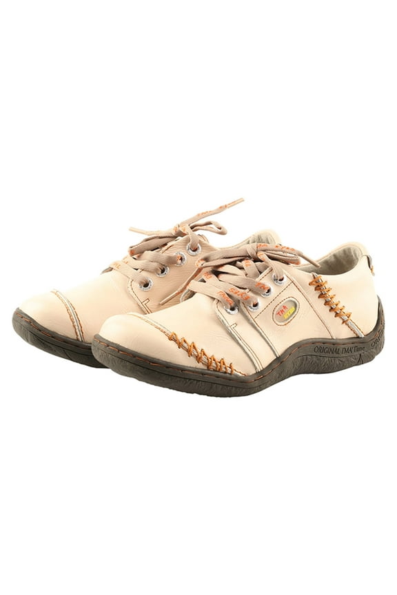 Hand - stitched Laced Shoes