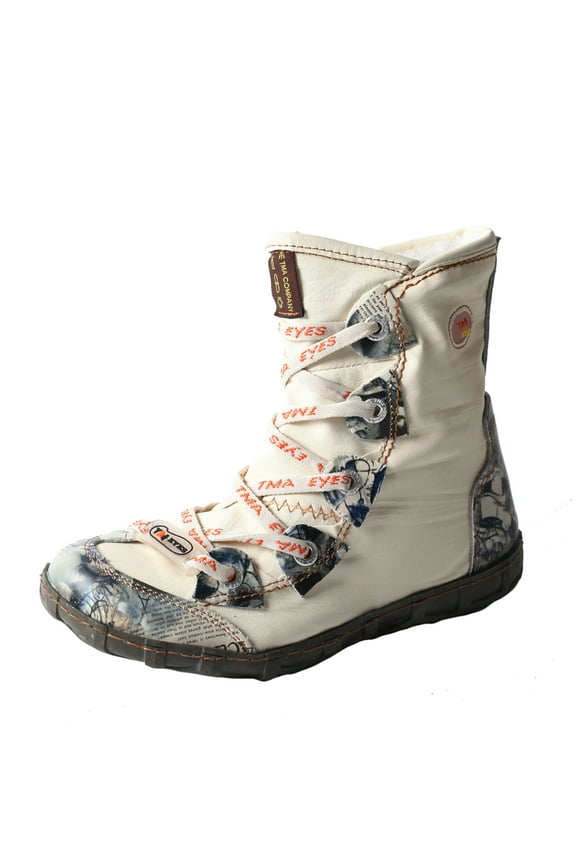 Women's Camo PU Leather Fashion Short Duck Boots