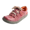 thumbnail image 1 of TMA EYES Women's Casual Lace-up Breathable Mesh and Leather Sneaker, 1 of 6