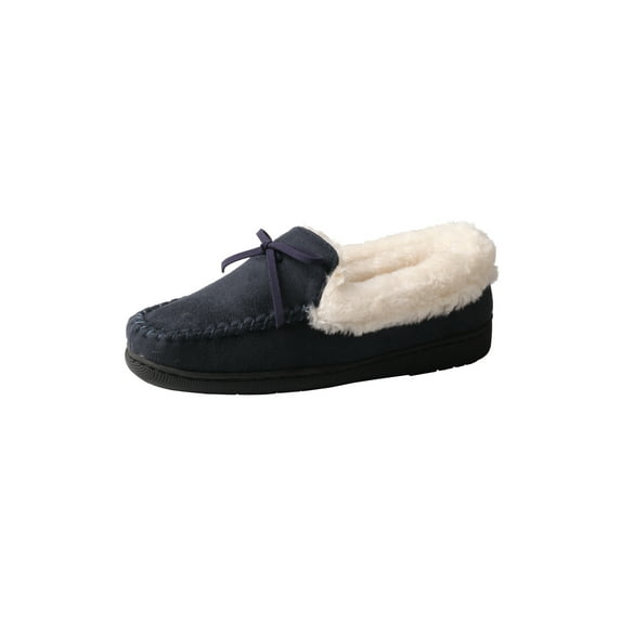 TMA EYES Women's Comfort House Shoes, Ladies' Slippers with Indoor Outdoor Non-skid Rubber Sole