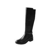 TMA EYES Women's Knee-High Stretch Riding Boots with Round Toe