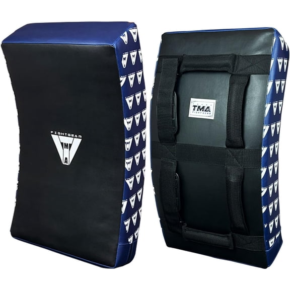 TMA Kick Shield Muay Thai Kickboxing, Boxing Mits, 60CM Large Heavy Curved Kicking Striking Body Pad, Target MMA Boxing Training, Martial Arts Kick Pad Karate & Taekwondo