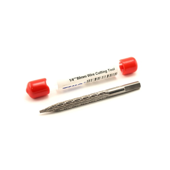 TMAX 1/4 Inch 6mm Carbide Burr Drill Bit Wire Cutter Tire Repair Automobile Car Tool