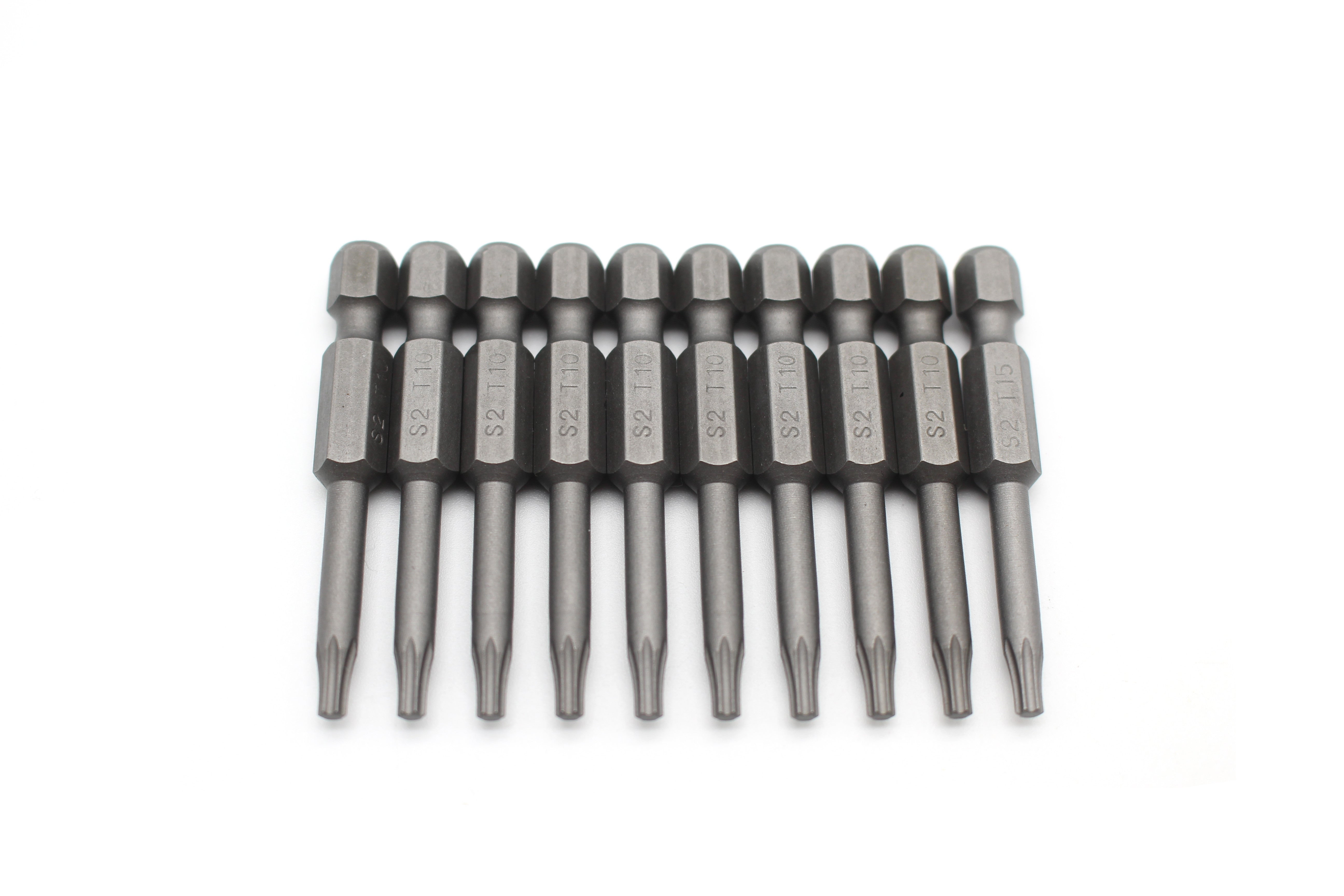 Drill Hog&reg; T-10 Torx Bit T-10 Star Bit Insert T-10 X 2" Lifetime